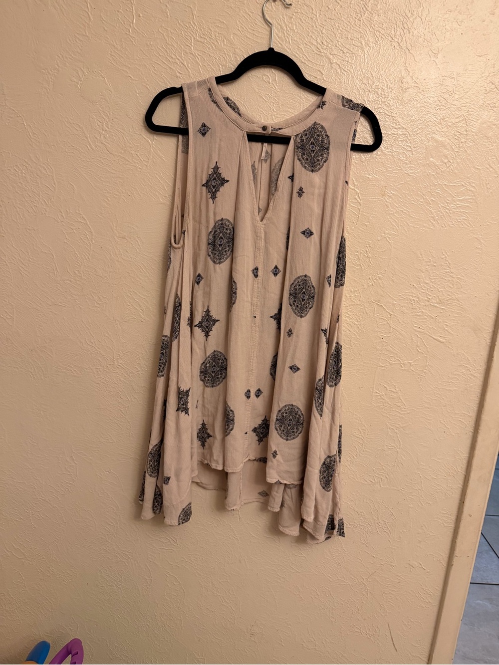 Free People tree swing medallion tunic mini dress - Picture 2 of 9